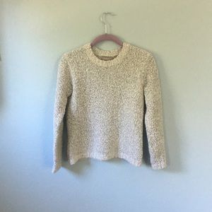 Nubby Knit Gray Sweater